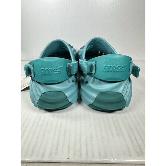 Size 11 Men Crocs x Salehe Bembury Pollex Clog "Tide" Turquoise Tonic 207393-4ST - Picture 5 of 8